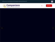 Tablet Screenshot of companions.org.au