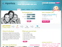 Tablet Screenshot of companions.com.au